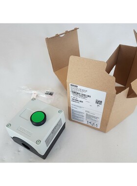 Siemens Grüner Taster im Geh?use 3SU1801-0AB00-2AB1 Neu in