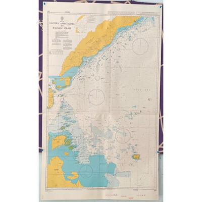Admiralty 287 Sulu Sea Eastern Approaches To Balabac Strait