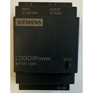 Siemens LOGO! Geregelte Stromversorgung / AC 100-240V / DC 5