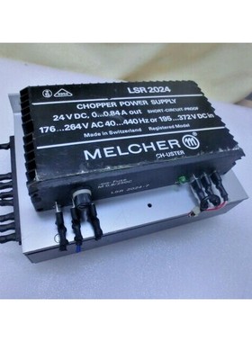 Melcher LM2000 切碎机电源,LM2554 15V+LSR2024 24Vdc,二手,Swi+