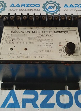 Monitor Di Resistenza Di Isolamento Toyo Keiki IS3 5060Hz AC