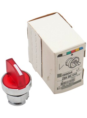 Telemecanique ZB4 BK1243 089044 Leuchtwahlschalter rot -unus