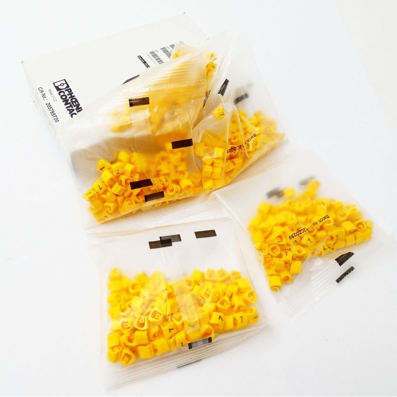 500x Phoenix Contact PMH2 800501 Bezeichnungshülse -unused/