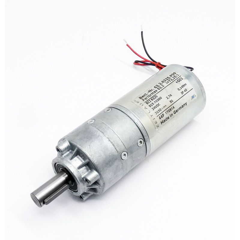 Zeitlauf 63.2.6325.P09 24VDC 2,7A 0,14Nm 3150rpm i=72,25 Get