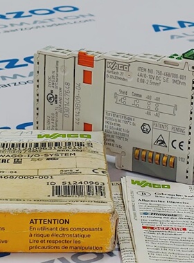 WAGO 750 468000 001 IO Systme 4CHANNEL Analogique Entre Modu
