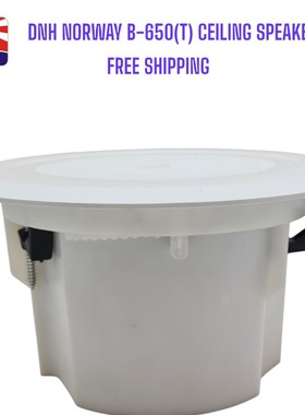 DNH B-650 (T) Decken Lautsprecher 6 Watts, 90 DB, ABS Gitter