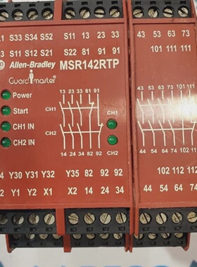 1x MSR142RTP Allen Bradley 440RG23216 SingleFunction Segurid