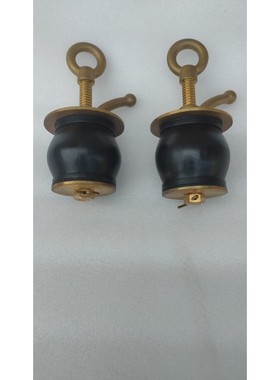 SCUPPER PLUG 65 毫米85 毫米黄铜2 件装