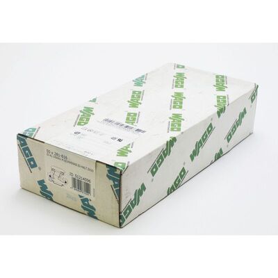 50x WAGO 281-616 281616 0,08-4,0 mm2 2-Leiter-Sicherungsklem