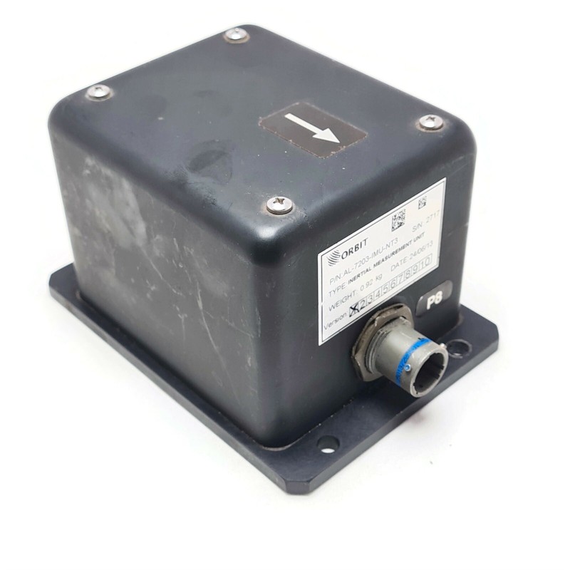 Orbit PN: AL-7203-IMU-NT3 Version 1. Made in Canada