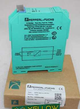 PEPPERLFUCHS KFD2SDEx1.4890A SOLENOID DRIVER PN71852