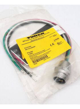 Turck power fast RSFV 44-0.3M/NPT U-32991 600VAC Verbindungs