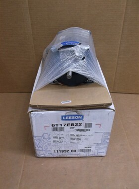 6T17EB22 Leeson Nuovo In Scatola 1/3HP 1725/1425 RPM Motore