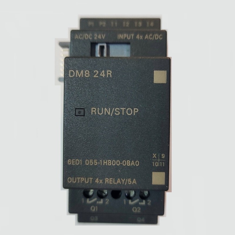 ?▄?▄? SIEMENS S7 LOGO DM8 24R - 6ED1055-1HB00-0BA0 - DM8 6