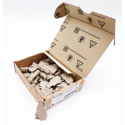 34x Weidmüller 1007930000 ZP 2.5/1AN/QV ZA Steckverbinder Z