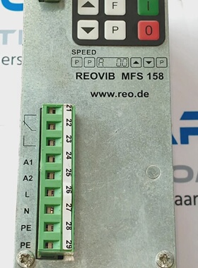 1Pc USED REO REOVIB MFS 158 servo Driver Id 615820 Input 110