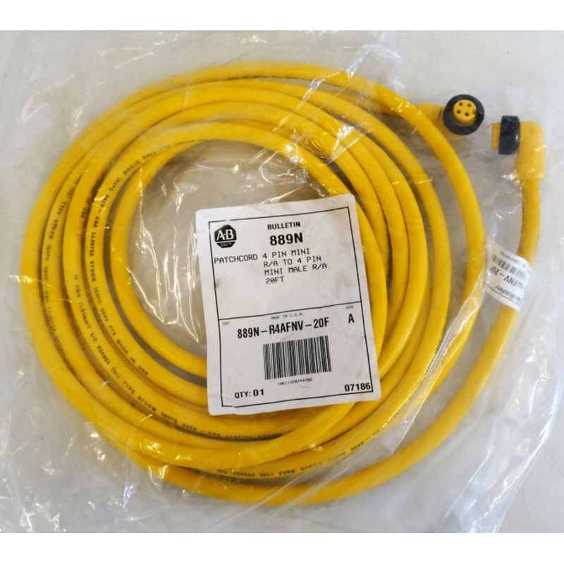 Allen-Bradley 889N-R4AFNV-20F Series:A 4-Pin Patch-Kabel 6m