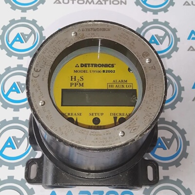 1pc USED DETTRONICS U9500 B2002 GAS DETECTOR Transmitter H2S