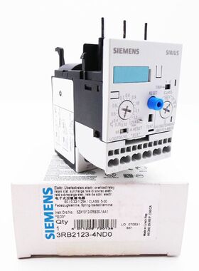 Siemens Sirius 3RB2123-4ND0 0,32-1,25A E-Stand: 03 überlast