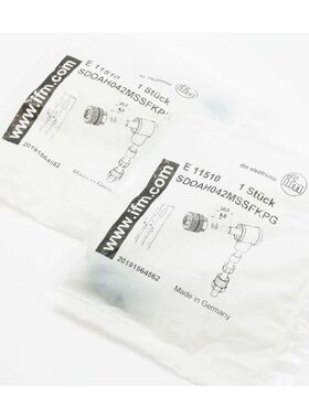2x Ifm electronic E 11510 SDOAH042MSSFKPG Konfektionierbare