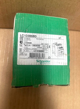 Schneider Electric LC1D386BD 3P(3NO), AC-3/AC-3e, =440V, 38A
