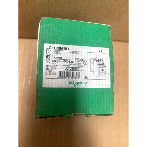 Schneider Electric LC1D386BD 3P(3NO), AC-3/AC-3e, =440V, 38A