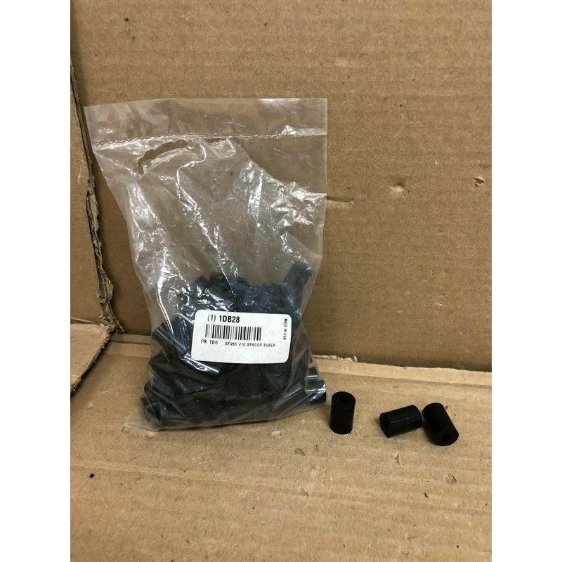 Menge 77) 1DB28 SP255 10 Schwarz Distanzscheiben 1.9cm L?nge