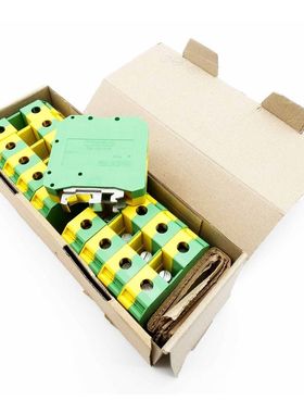 10x Phoenix Contact USLKG 50 0443049 Schutzleiter-Reihenklem