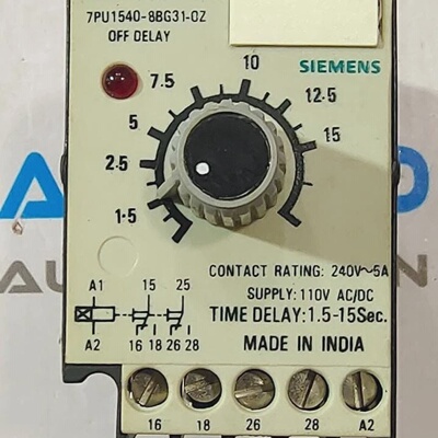 1 Stck Neuer 7PU15408BG310Z Elektronischer Timer 1515 Sek Oh
