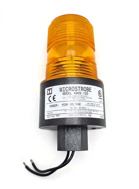 Tomar MicroStrobe 490S-120 琥珀色闪光灯。 制造