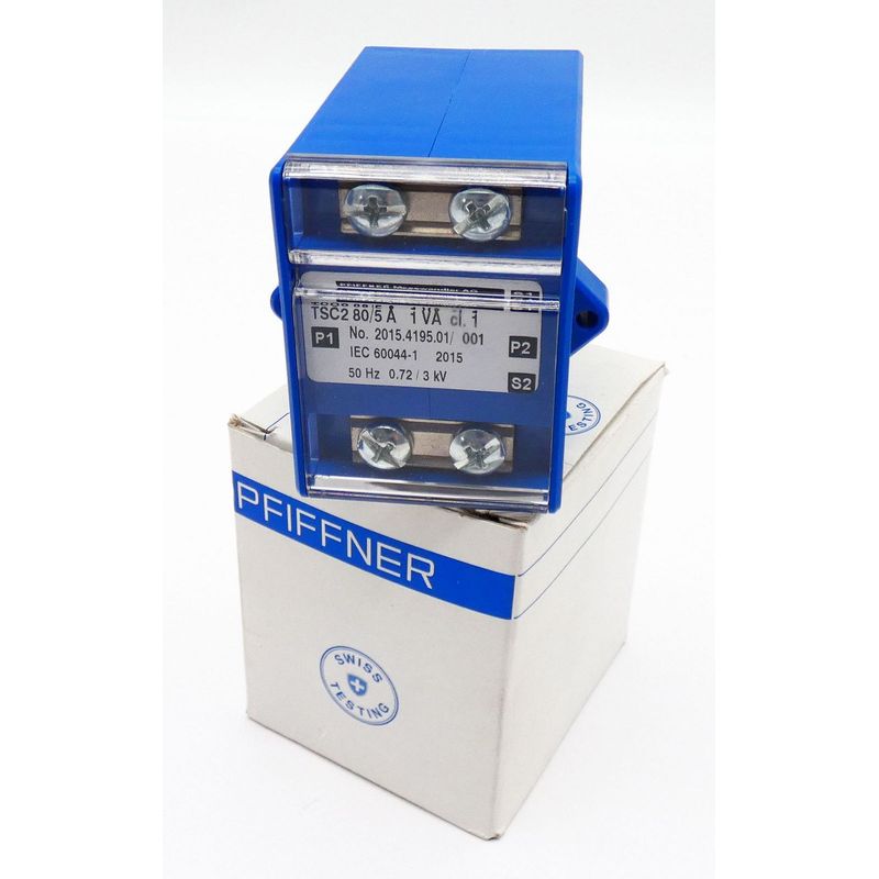Pfiffner TSC2 80/5A 1VA cl.1 2015.4195.01 Stromwandler -unus