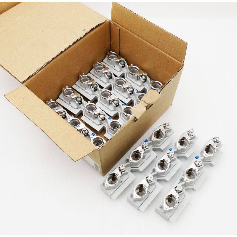 8x W?hner 01498.000 D0-Reiter-Sicherungssockel E18 3-pol. 60