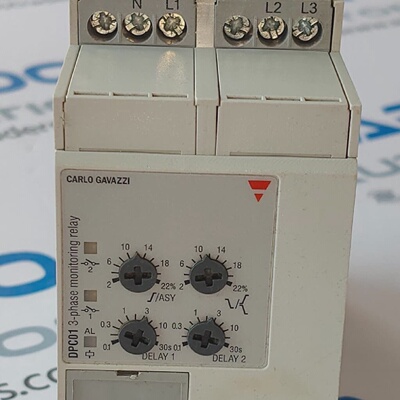 1Pc 3Phase Monitoring Relay CARLO GAVAZZI DPC01DM48400HZB013