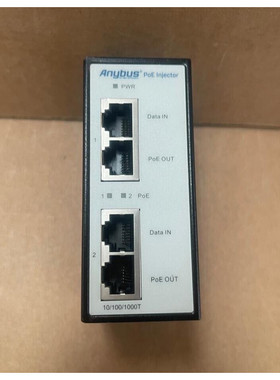 Anybus - AWB4006-B - Power over Ethernet (PoE) Injector 12-5
