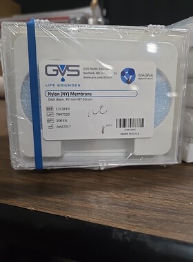 GVS LIFE SCIENCES 尼龙 MEMBRANE  1213819 全新 10 盒