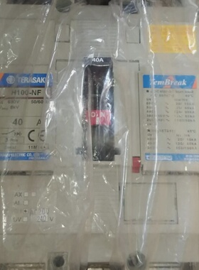 1Pc Nouveau Disjoncteur Terasaki H100NF 3P 40A H100NF 3P