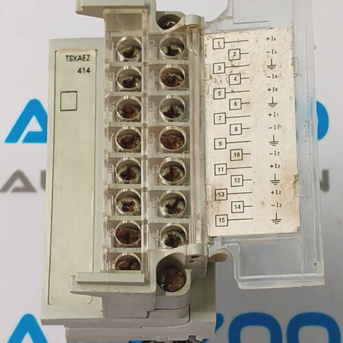 1PC Module DEntre Analogique Schneider PLC TSXAEZ414 Utilis