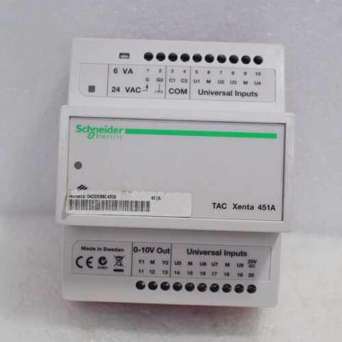 SCHNEIDER TAC XENTA 451A UNIVERSAL INPUTS MODULE 007302850