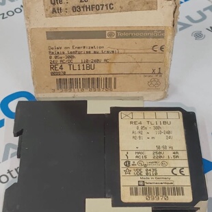 Telemecanique RE4 TL11BU Verzgerung Auf Energetisierung 0.05