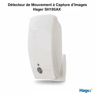 Détecteur de Mouvement à Capture d'Images Hager SH195AX
