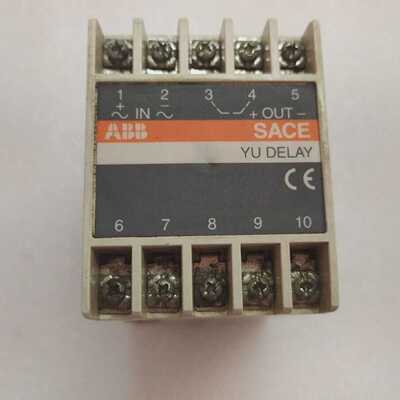 ABB SACE 70220980 YU DELAY FOR VAC POWER SUPPLY JUMP TERMINA