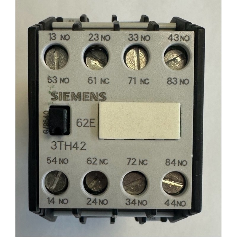 Siemens Hilfsschütz / 24V DC / 6x NO + 2x NC / 3TH4262-0B