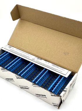 50x Entrelec 1SNA199061R2000 D2.5/8.N.ADO Klemmenbl?cke -unu