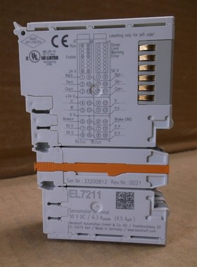 EL7211 Beckhoff Nuovo Plc Spatola I/O Ethercat 1 Canale Serv