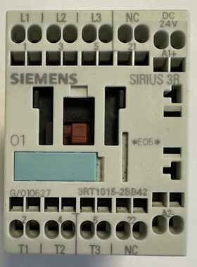 Siemens Leistungsschütz / 3 kW / 24V DC / 1 NC / 3RT1015-2B
