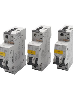 3x Siemens 5SY61 MCB C2 5SY6102-7 Leitungsschutzschalter + 5