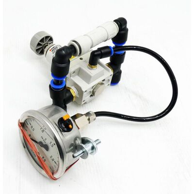 SMC IR2000-02 pmax 1,0MPa Pr?zisionsdruckregler + Wika Manom