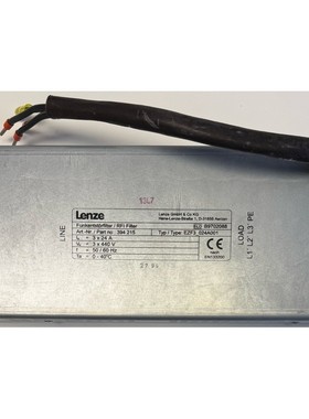 Lenze Funkentst?rfilter / RFI Filter / EZF3_024A001 / 394 21