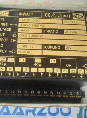 Deif tap210dg3 440VAC inwatt transducer 100028644.10