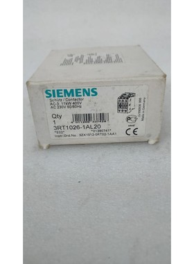 西门子 3RT10261AL20 接触器 3 相 11KW 230VAC
